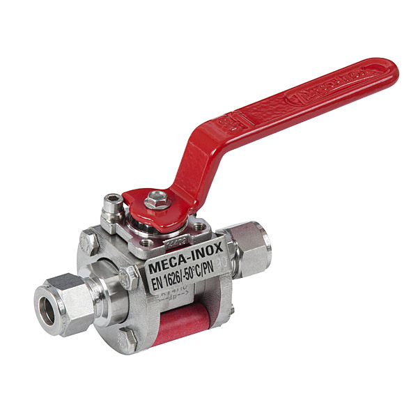 Meca-Inox kogelkraan PS4 DB